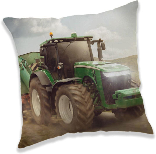 Jerry Fabrics Traktor Green, 40×40 cm