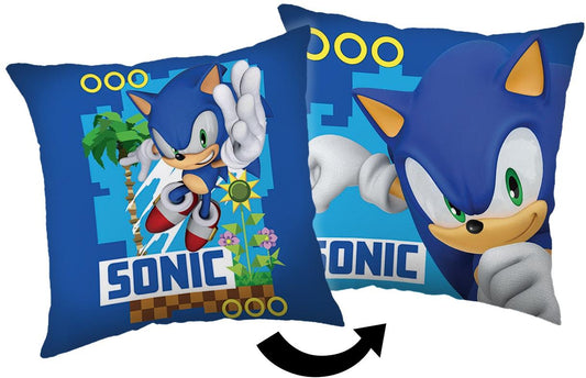 Jerry Fabrics Polštářek Sonic, 40 × 40 cm