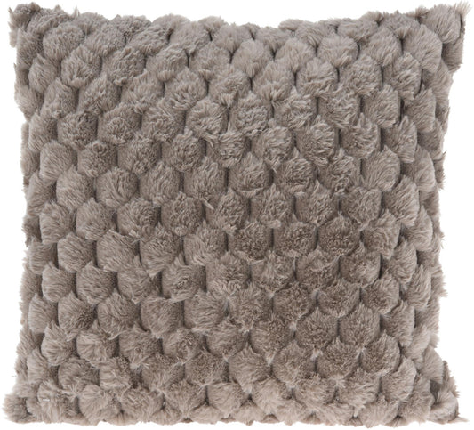 H&L Dekorační polštář Bumpy 45 × 45 cm, taupe