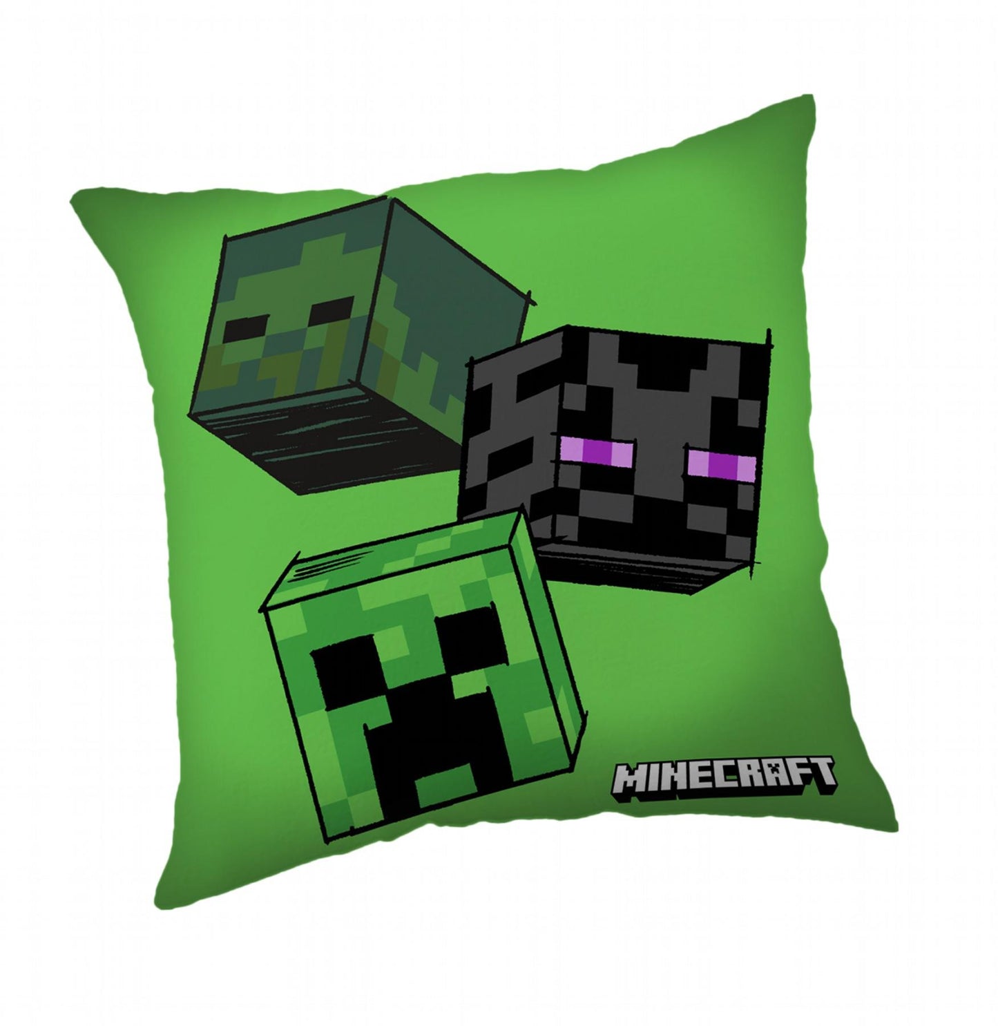 Jerry Fabrics Polštářek Minecraft The Mobs 40 × 40 cm